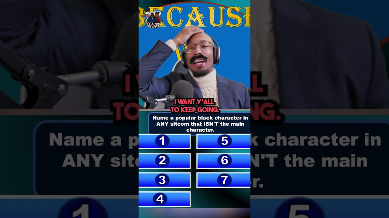 WE ASKED 25 BLACK PEOPLE… about SITCOMS | #familyfeud #steveharvey #blackfamilyfeud